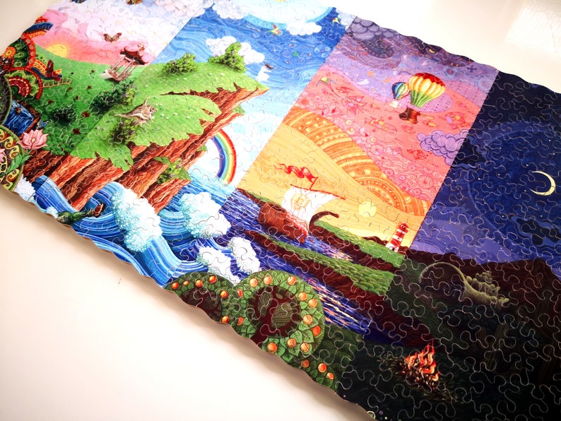 Custom Wood Jigsaw Puzzle for Adults Hellraiser Brain Teaser Etsy