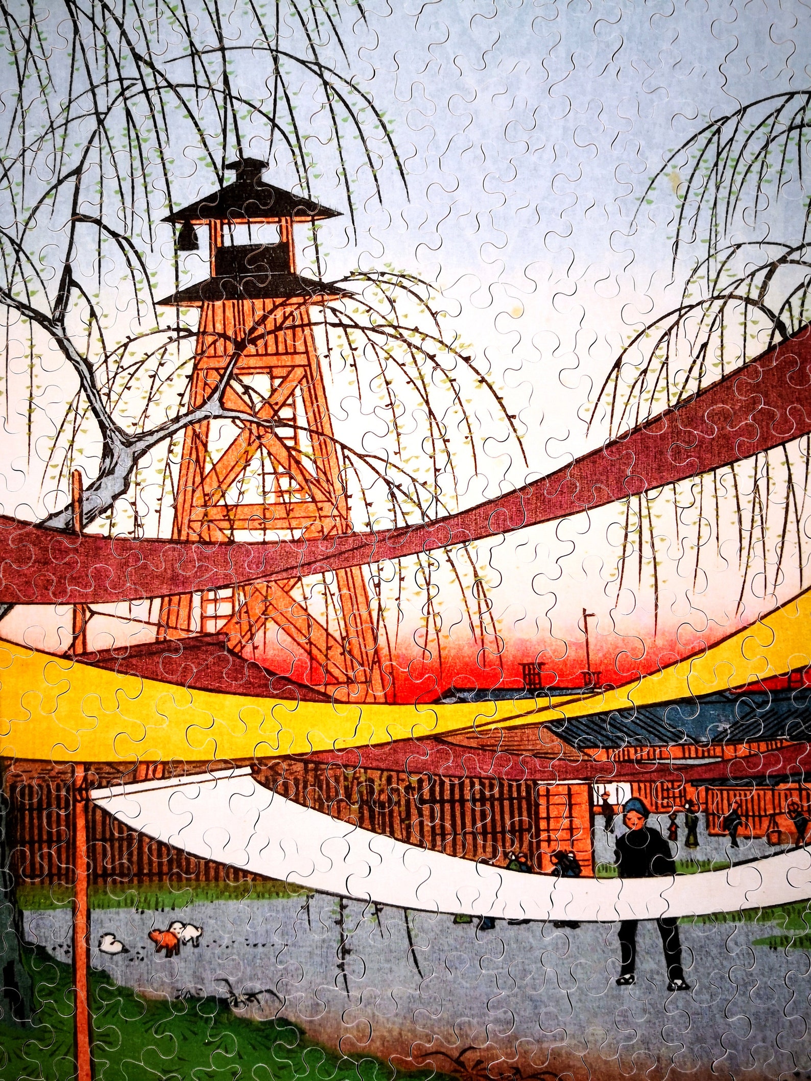 Japanese Art Jigsaw Puzzle Japan Art Custom Puzzle 100 Views Etsy