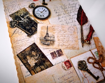 Jigsaw PUzzles For Adults / JIgsaw Puzzle 1000 / Custom Wood Puzzle / Supernatural Puzzle / Vintage Messenger Hand Cut Wooden Puzzle