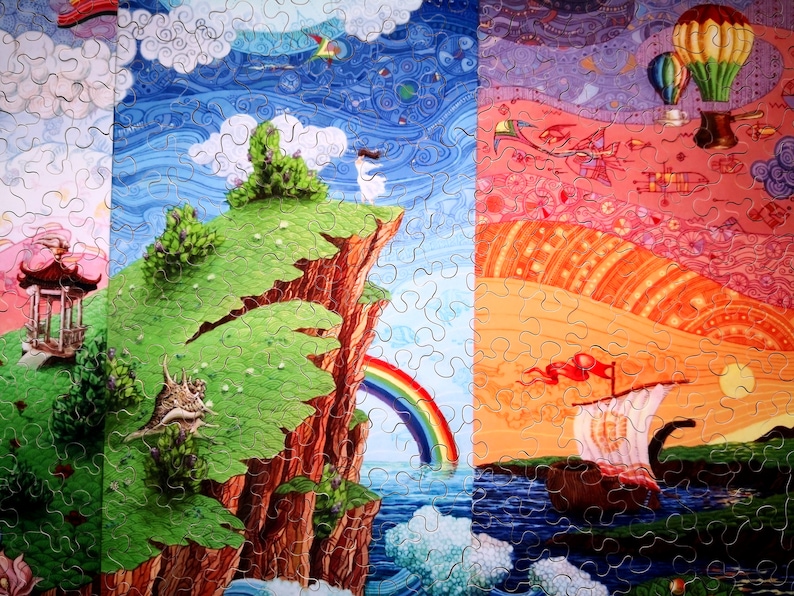 Custom Wood Jigsaw Puzzle for Adults Hellraiser Brain Teaser Etsy