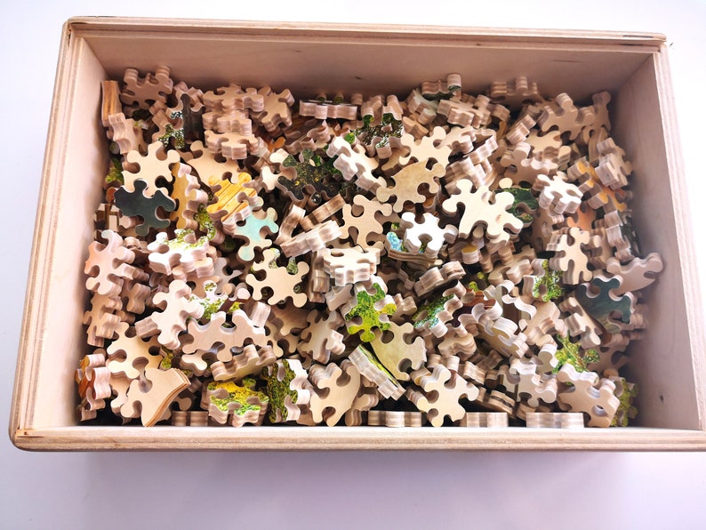 Jigsaw Puzzle Custom Wood Puzzle for Adults Adults Jigsaw Etsy