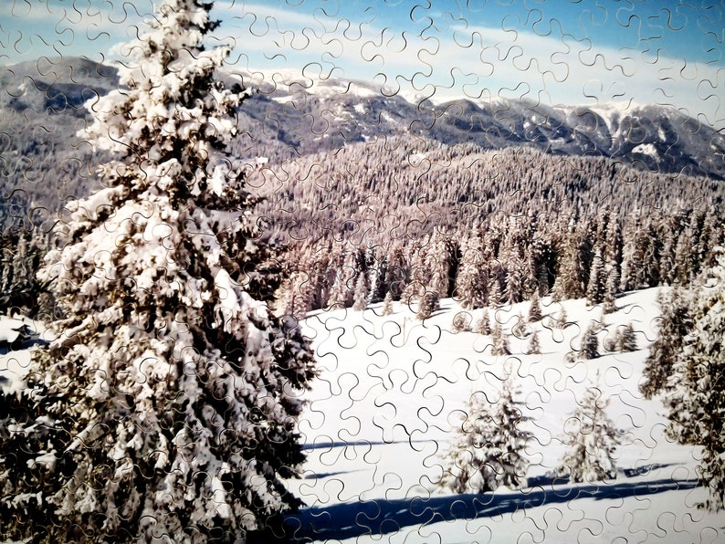 Large Wooden Puzzle Adults Jigsaw Puzzle Custom Puzzle Etsy