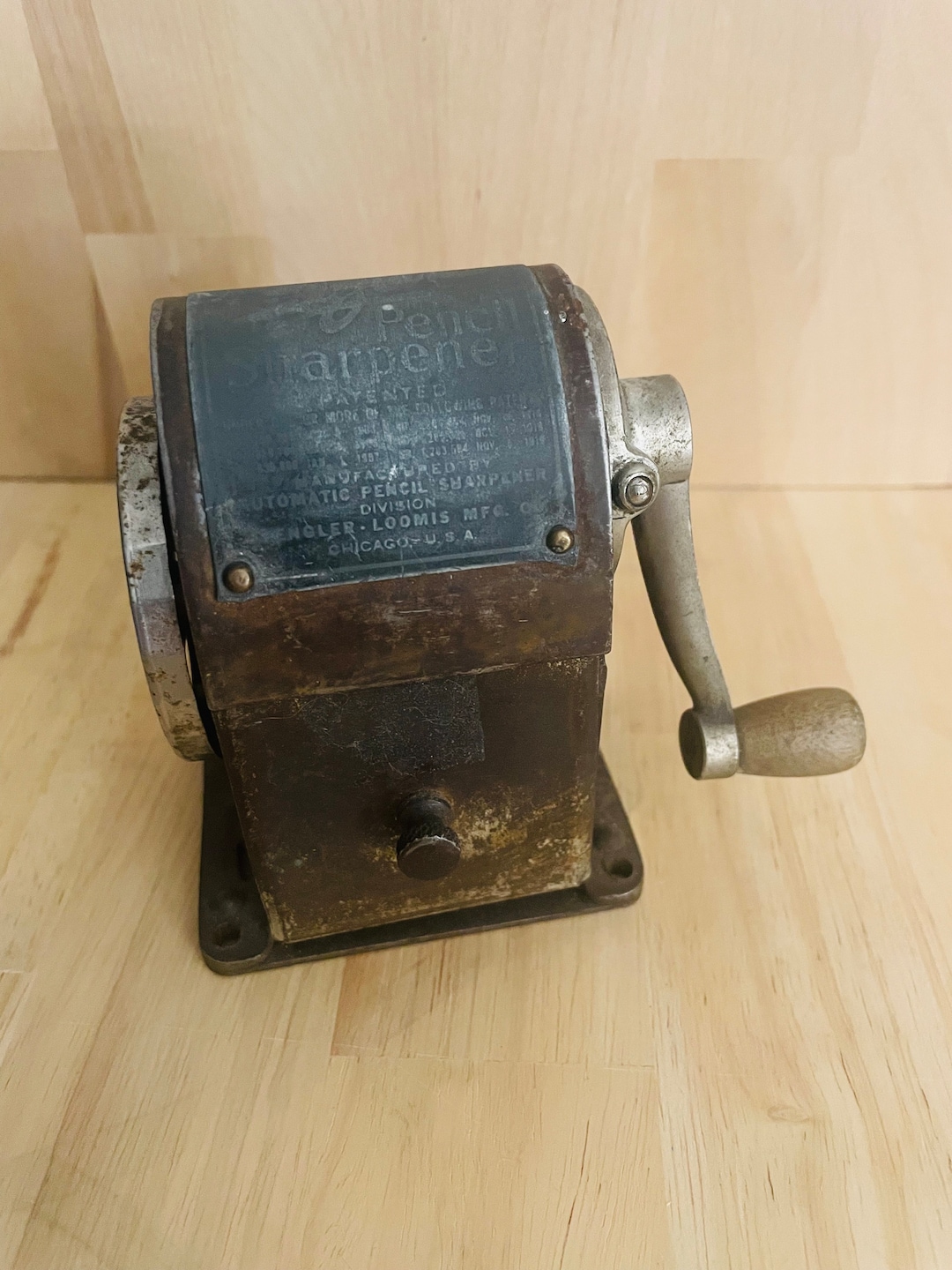 Antique Early 1900s Wizard Pencil Sharpener - Etsy