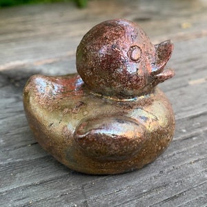 Raku Multicolor Mini Ente