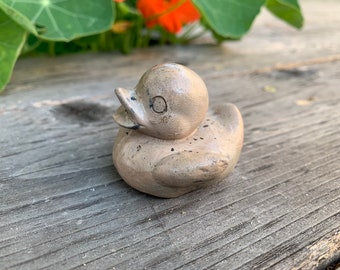 Raku Beige Mini Duck