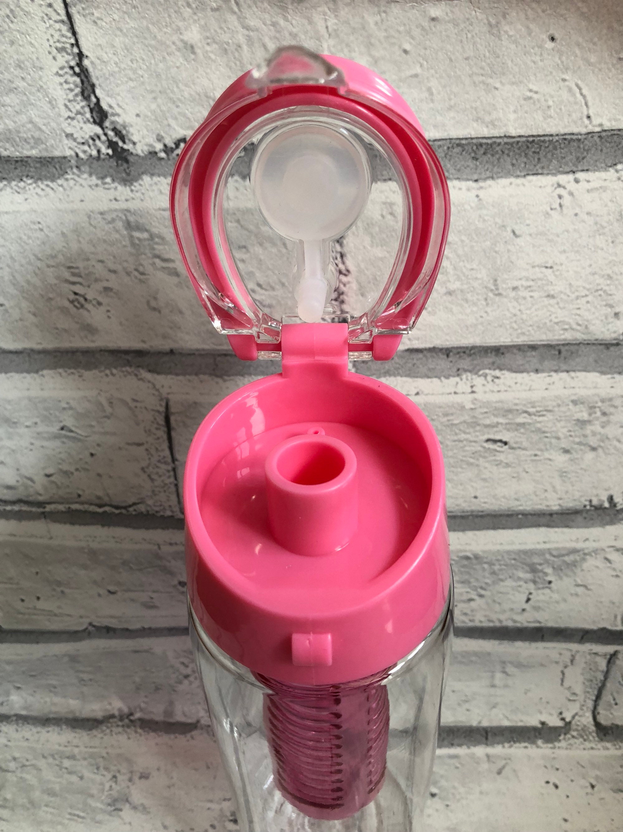 Personalised Water Bottle 700ml Flip Top No Straw Etsy