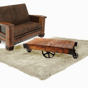 Premium Faux Fur Throw Rug - Shaggy Rectangle - Plush Accent Throw - Sheepskin - Fur Accents Designer Home Decor