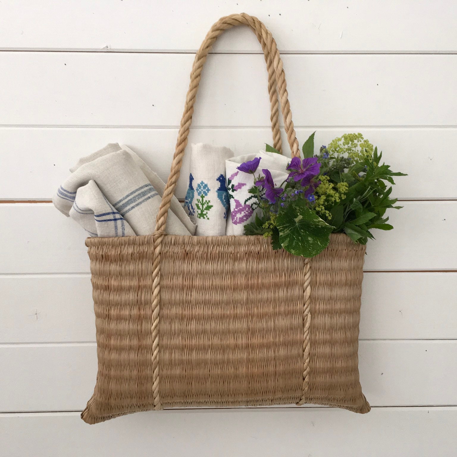 Traditional Hungarian Rush Bag