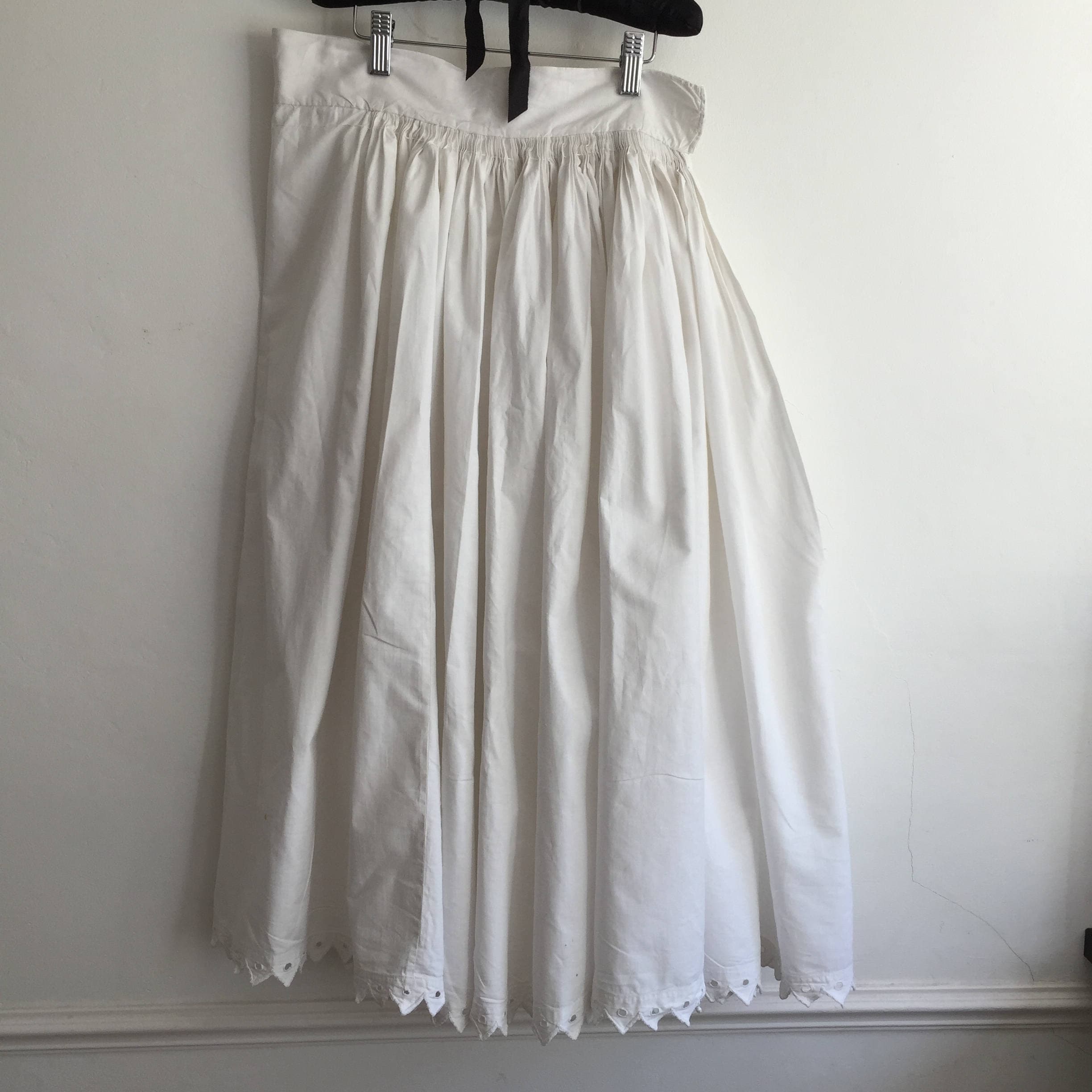 Natural Cotton Petticoat Circle Skirt