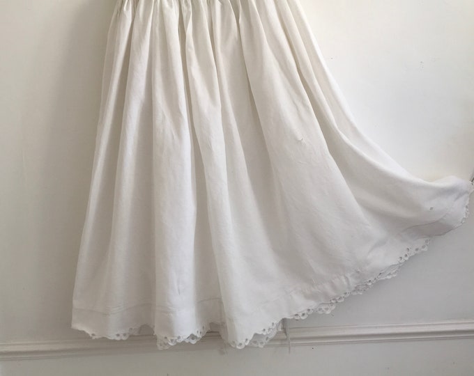 White Petticoat Circle Skirt Vintage Hungarian Folk Skirt With - Etsy