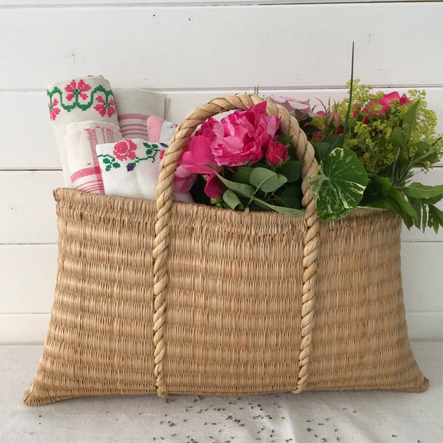 Traditional Hungarian Rush Bag