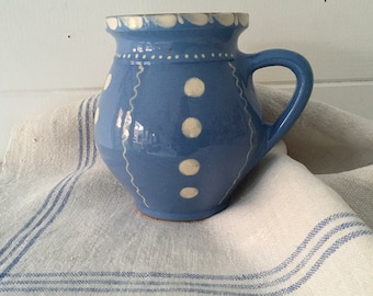 Viola Blue Stripe Tea Towel Guest Towel Table Centre Off White Floppy Linen Handmade Washed and ready to GO  NTT2203
