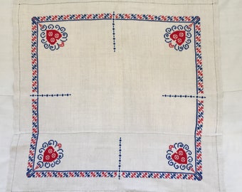 Embroidered Piece /Tablecloth Linen