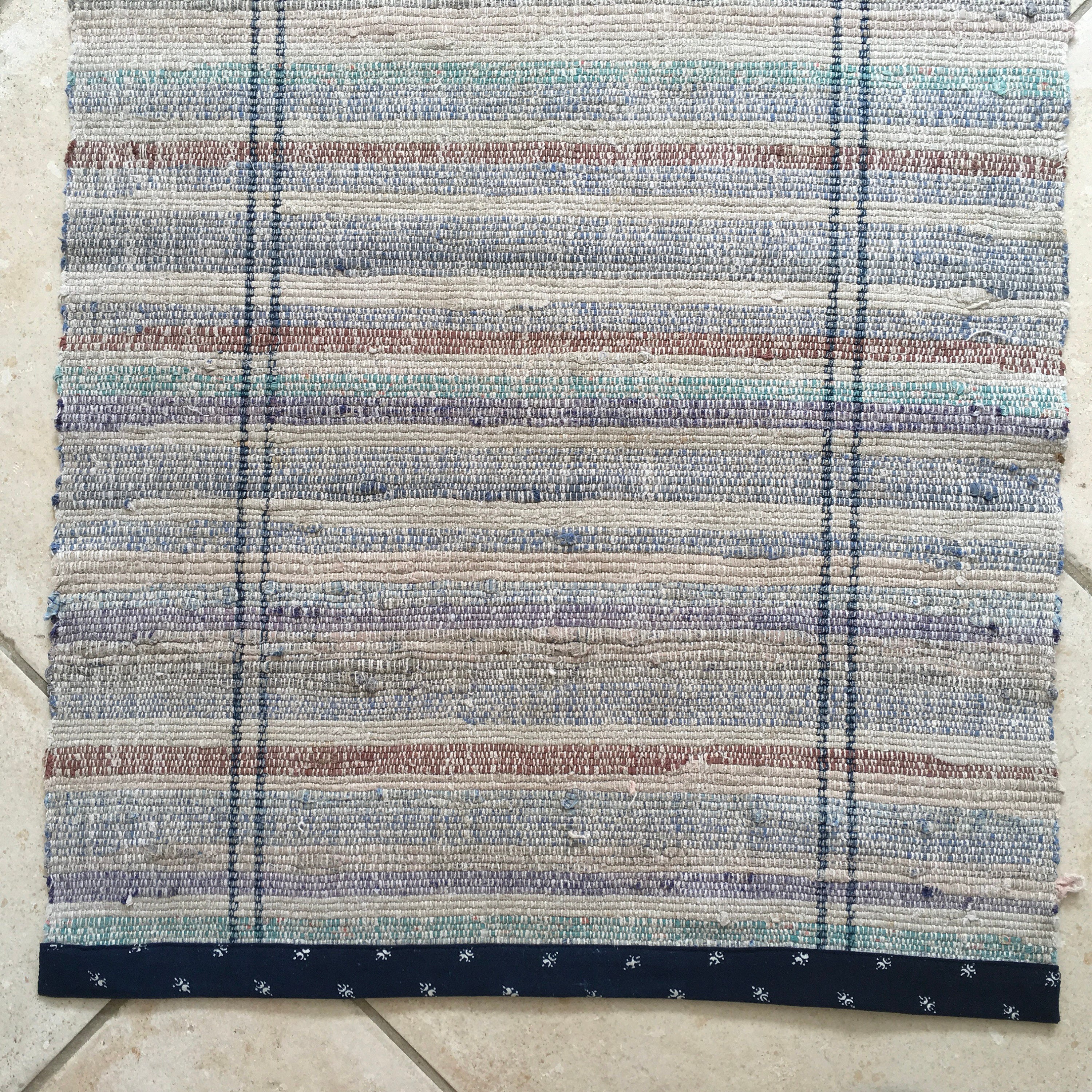 Vintage Swedish Rag Rug