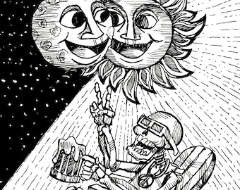 Solar Eclipse 2024 POSTER