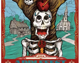 APPLEFEST 2024 - Small poster - SIZE 11"x 14"