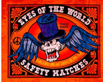 EYES of the WORLD - Matchbook POSTER