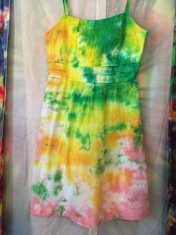 tie dye sun dresses