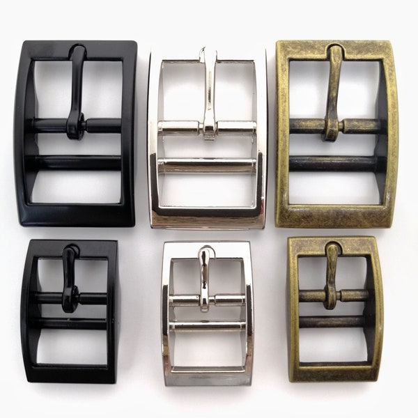 Collar buckles.20, 25 mm buckles for bag straps,belts,dog collars.Black,antique brass,nickel webbing  equestrian buckles.