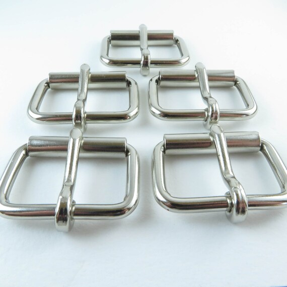 30 Mm Nickel Single Roller Buckles. Strong Buckles for Straps, Webbing, Bag  Making. 