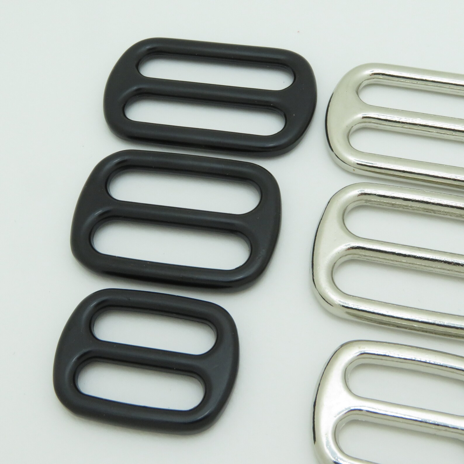 Metal Tri Glide Slide Buckles 3 Bar Adjusters Antique Brass Etsy UK