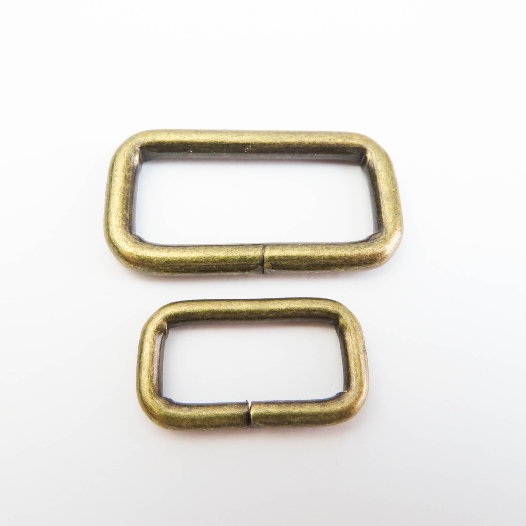 Rectangle Strap Keeper Split Loop Slide Buckle Jump Rings Bag | Etsy