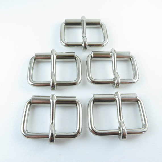 30 Mm Nickel Single Roller Buckles. Strong Buckles for Straps, Webbing, Bag  Making. 