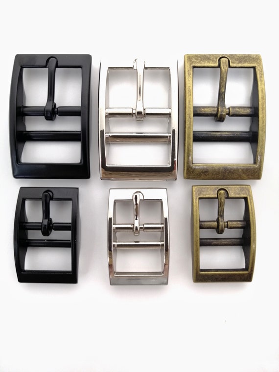 Collar Buckles.20, 25 Mm Buckles for Bag Straps,belts,dog  Collars.black,antique Brass,nickel Webbing Equestrian Buckles. 