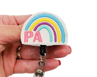 PA Badge Reel, Physician Assistant Badge Reel, PA Gifts, PA Badge Holder, Pa School Gift, Pa Student Gift, Pa Graduation Gift, Pa Badge Clip