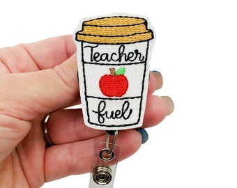 Teacher Badge Reel, Teacher Lanyard, Teacher ID Holder, Teacher Badge Clip, Teacher Badge Holder, Teacher Gift, Teacher Appreciation Gift
