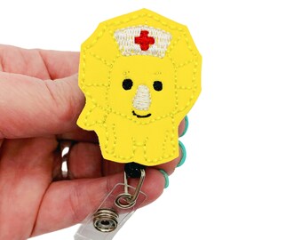 Dinosaur Badge Reel, Dino Badge Reel, Triceratops Badge Reel, Nurse Badge Reel, Nurse Gift, RN Badge Reel, RN Gifts, Nursing Badge Reel