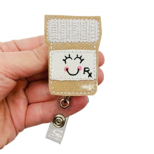 Glitter Prescription Badge Reel, Pharmacist Badge Reel, Pharmacist Gifts, Pharmacy Badge Reel, Pharmacy Tech Gifts, Pharmacist Lanyard
