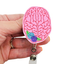 Brain Badge Reel, Neurology Badge Reel, Neurologist Badge Reel, Neuro Badge Reel, Nurse Badge Reel, Neuro Nurse Gift for Nurse, Brain Gifts