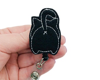 Cat Badge Reel, Cat Badge Holder, Cat Badge Clip, Cat Nurse Badge, Cat Badge, Cat Badge Reel Nurse, Kitten Badge Reel, Vet Badge Reel