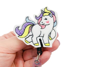 Unicorn Badge Reel, Unicorn Lanyard, Unicorn Gift, Nurse Badge Reel, Cute Badge Reel Nurse Badge Clip, Animal Badge Reel, Nursing Badge Reel