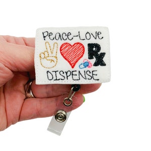 RX Badge Reel, Pharmacist Badge Reel, Pharmacist Gift, Pharmacy Badge Reel, Pharmacy Gift, Medical Badge Reel, Pill Badge Reel, Nurse Gifts