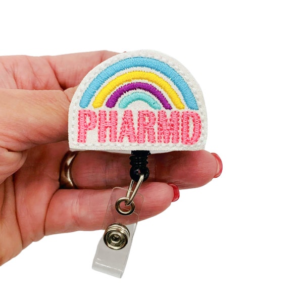 Pharmacist Badge Reel, Pharmacist Lanyard, Pharmacist Gift, Doctor of Pharmacy Gift, Doctor of Pharmacy Graduation Gift, PharmD Badge Reel