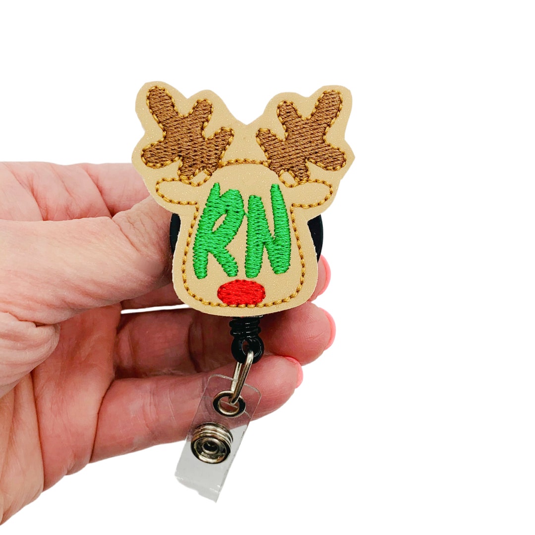 RN Badge Reel, RN Gifts, RN Badge Holder, Gift for Rn, Nurse Badge Reel