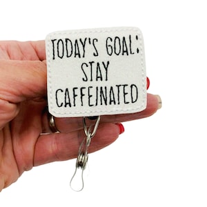 Coffee Lover Badge Reel, Coffee Badge Reel, Coffee Lover Gifts, Coffee Gifts, Fun Badge Reel, Funny Badge Reel, Nurse Badge Reel, Nurse Gift