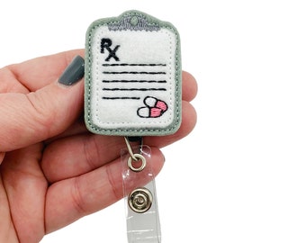 Nurse Badge Reel, Pharmacy Badge Reel, Pharmacist Gift, Pharmacy Lanyard, Medical Badge Holder, RN Badge Reel, Gift for Nurse, Nurse Gift