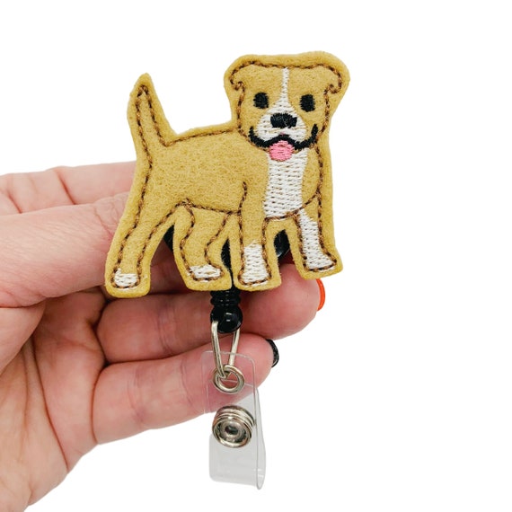 Pit Bull Badge Reel, Pitbull Gifts, Dog Badge Reel, Dog Lanyard, Animal Badge  Reel, Dog Gifts, Puppy Badge Reel, Dog Lover Gift, Pit Lanyard 