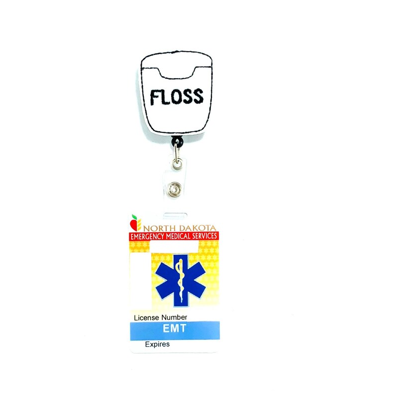 Dental Badge Reel Dental Badge Holder Dental Badge Clip Etsy