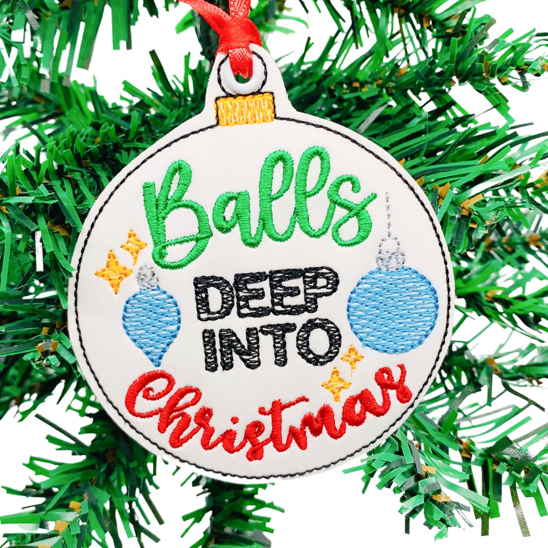 2024 Christmas Ornament, 2024 Christmas Gift, Embroidered Ornament