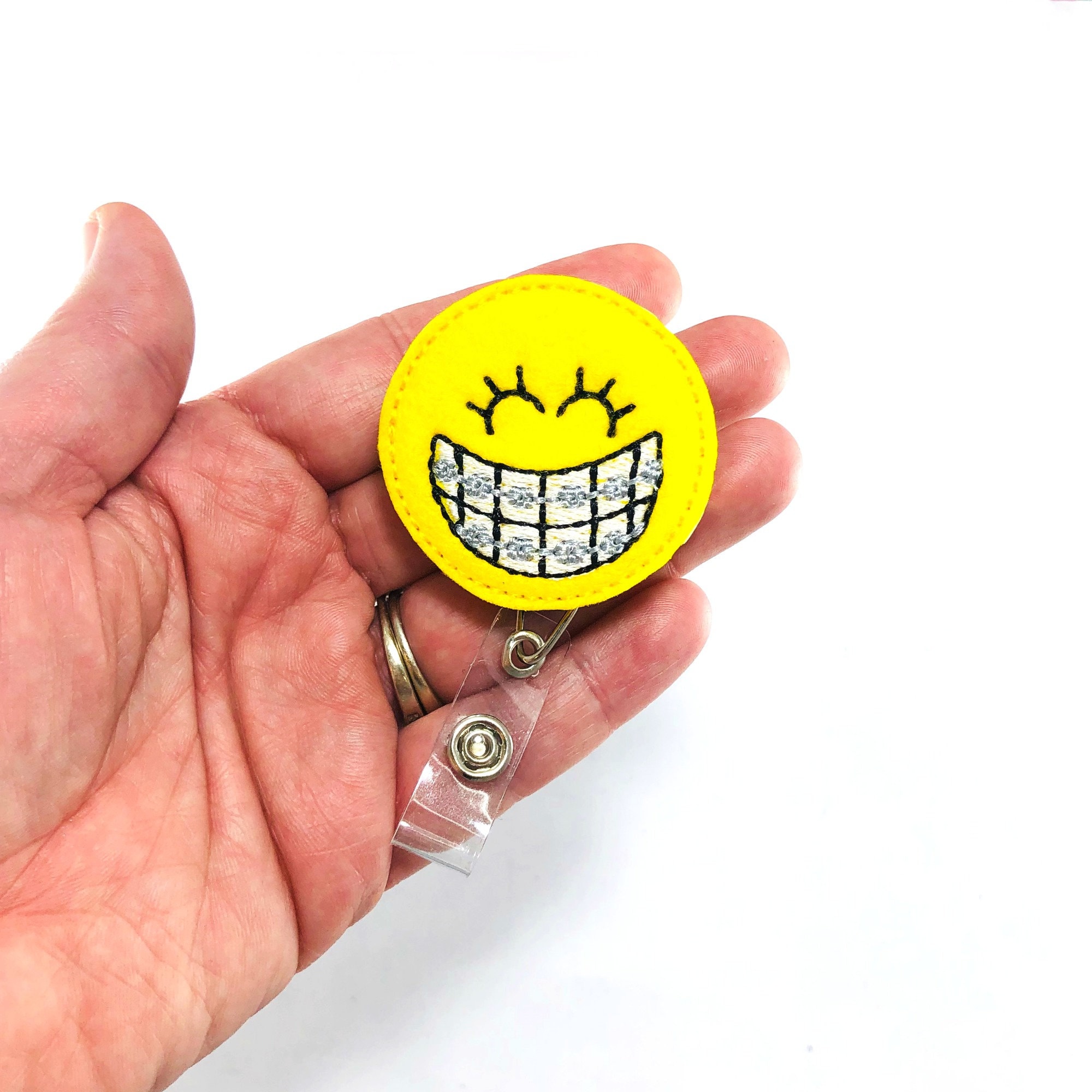 Doctor Badge Reel Orthodontist Gift Dentist Badge Reel Veterinarian Badge Reel Orthodontist Badge Reel Dentist Gift Tooth Badge Reel