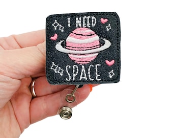 Space Badge Reel, Space Gifts, Teacher Badge Reel, Teacher Lanyard, Science Teacher Gifts, Funny Badge Reel, Science Lanyard, Science Gifts