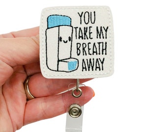 RT Badge Reel, RT Gifts, Respiratory Therapist Gift, Respiratory Therapy Gifts, Hospital Badge Reel, Respiratory Therapist Badge Reel