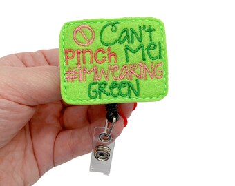 St Patricks Day Badge Reel, St Patricks Badge Reel Nurse Badge Reel, Saint Patricks Day, St Patricks Day Gift, Badge Reel Funny Badge Reel