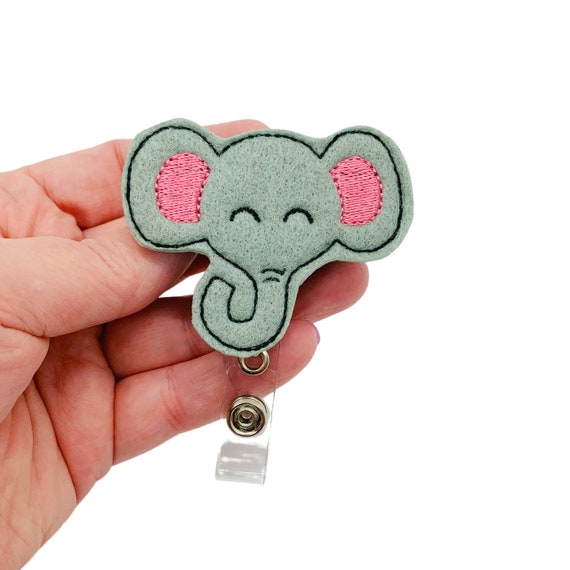  Elephant Badge Reel