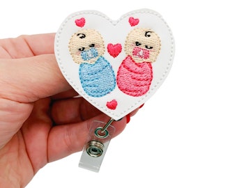 Baby Badge Reel, NICU Badge Reel, Nurse Badge Reel, NICU Nurse Gift, OB Badge Reel, Labor and Delivery Badge Reel, Rn Badge Reel, Rn Gifts