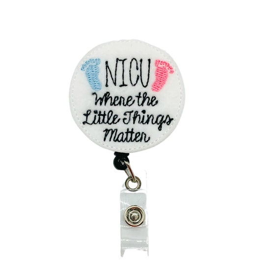 NICU Badge Reel, Nicu Nurse Badge Reel, Nursing Badge Reel, Nurse Gift, RN Badge Reel, RN Gifts, Nurse Badge Holder, Nurse Badge Clip Nurse